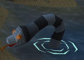 Giant sea snake
