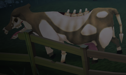 Zombie cow