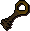 Bronze key brown