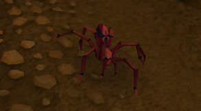 Deadly red spider
