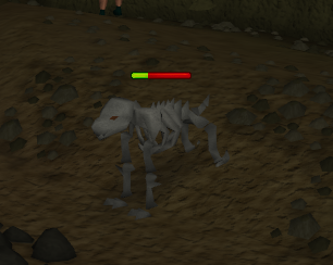 Skeleton hellhound