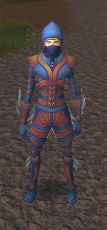 Female Nimble Outfit, front.